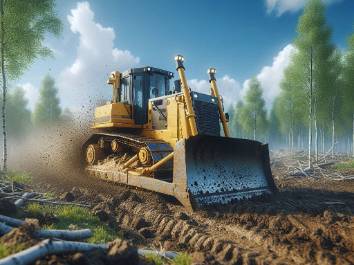 Professional land clearing services for effective site preparation.