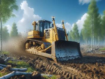 Professional land clearing services for effective site preparation.